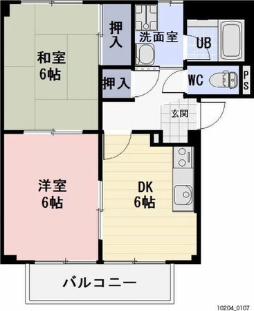 SurplusサンアイAの物件間取画像